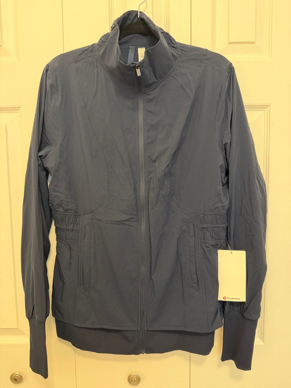lululemon athletica Men's Navy Lightweight Windbreaker Jacket